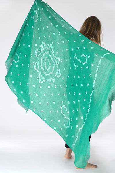 LINEN MARGHERITA SHAWL