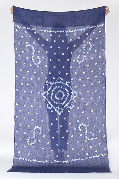 LINEN MARGHERITA SHAWL