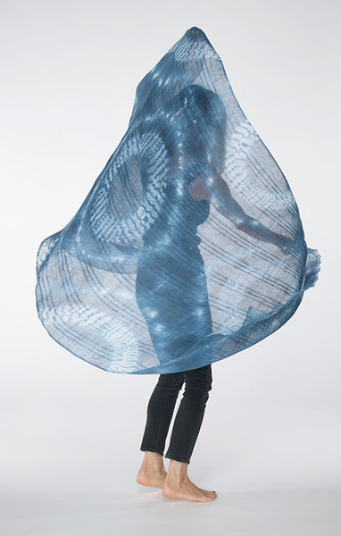 LINEN EL MELFHA SUNFLOWER SHAWL