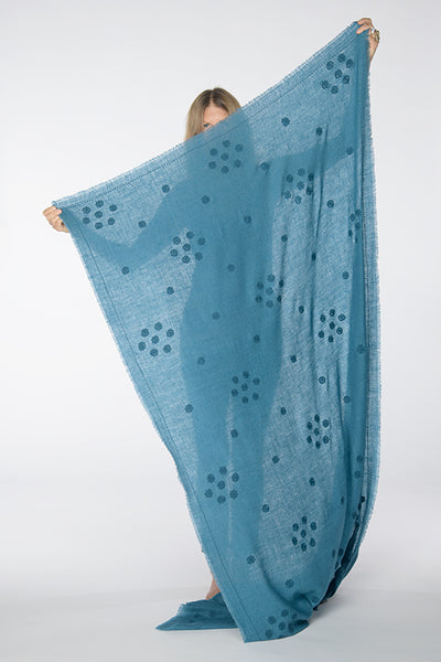 COLABA EMBROIDERED DAISY CHAIN SHAMINA
